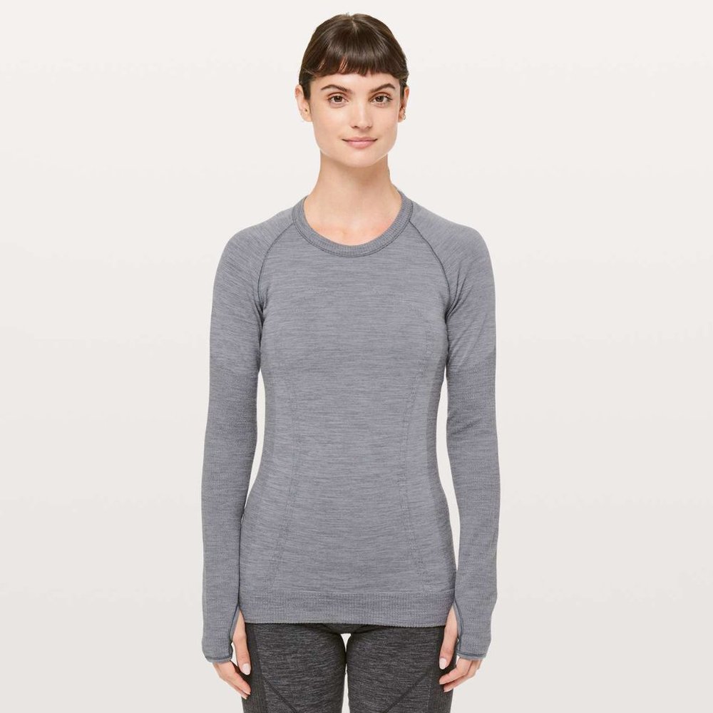 Lululemon Swiftly Wool Pullover Top